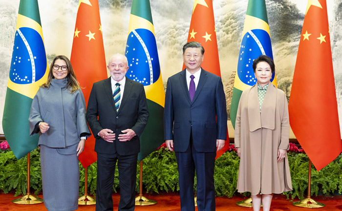 习近平同巴西总统卢拉举行会谈